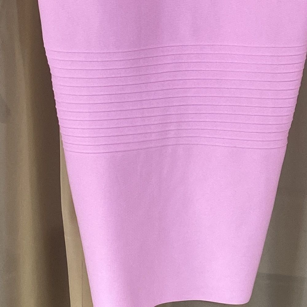 Super Stretch Women Pale Pink Color Dress Size XS - Picture 5 of 16